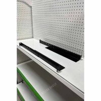 Rail d'étagère universel 1U à 4 poteaux, montage en Rack réglable, Rails d'étagère de serveur