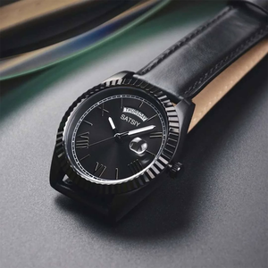 <span class=keywords><strong>Montre</strong></span> <span class=keywords><strong>Guess</strong></span> GW0335G1 pour <span class=keywords><strong>homme</strong></span>, style business et sport, cadran noir, chronographe, étanche 50M, <span class=keywords><strong>acier</strong></span> inoxydable, bracelet en cuir, mouvement à quartz, vente en gros - Product Image 4