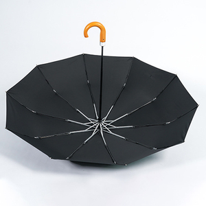 <span class=keywords><strong>Haut</strong></span> <span class=keywords><strong>de</strong></span> <span class=keywords><strong>gamme</strong></span> Top Qualité Manche En Bois Gravé Hommes <span class=keywords><strong>Parapluie</strong></span> Coupe-Vent Automatique <span class=keywords><strong>Parapluie</strong></span> Pliant - Product Image 2