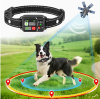 Système de clôture sans fil GPS pour chien, traceur d'animaux de compagnie, étanche IPX7, clôture électrique extérieure avec suivi en temps réel