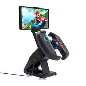 Volante de Carreras con Carga para <span class=keywords><strong>Switch</strong></span> 2, para <span class=keywords><strong>Mario</strong></span> <span class=keywords><strong>Kart</strong></span> World, para Juegos de Carreras NS2, Volante para <span class=keywords><strong>Switch</strong></span> 2, Accesorios para Juegos - Product Image 2