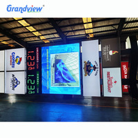 Panneau d'affichage numérique LED autoportant en acier inoxydable pour station-service, résistant aux intempéries, personnalisable