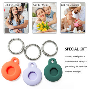 Housse de protection en silicone pour porte-clés, étui porte-clés, collier pour chien Airtag Itag, collier, produit de comportement d'entraînement - Product Image 6
