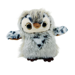 Plush Owl Cat <b>Toy</b> <b>Remote</b> <b>Control</b> USB Rechargeable Sound Making Interactive Pet <b>Toy</b> For Cats - Product Image 3