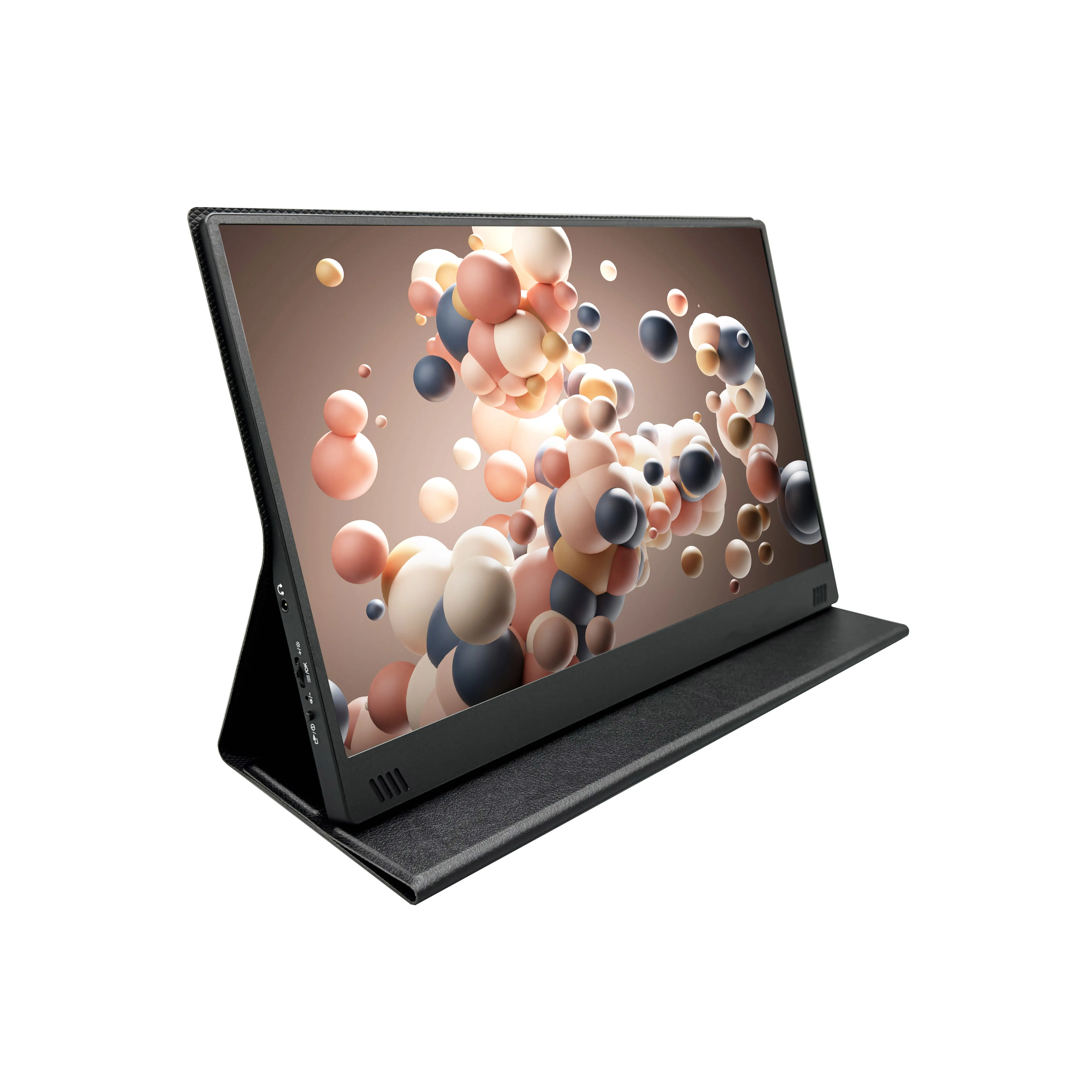 Monitor portabel 14 ", layar Laptop 1080P IPS Display untuk Laptop