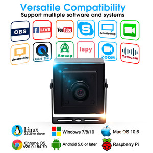 Cảm Biến ELP IMX415 UVC 100 Độ Không Biến Dạng USB Mini 4K Máy Quay Video Có Micrô - Product Image 5