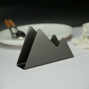 <span class=keywords><strong>Prix</strong></span> usine en gros en acier inoxydable <span class=keywords><strong>or</strong></span> brillant boîte de papier de soie de table en métal <span class=keywords><strong>d</strong></span>îner Triangle porte-serviettes en tissu - Product Image 5