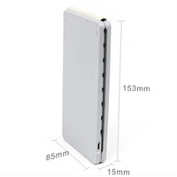 Keyboard lipat BT nirkabel isi ulang daya, Keyboard ramping ukuran Mini untuk Android Windows Ipad