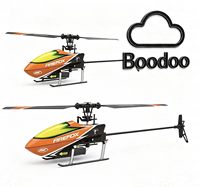Hélicoptère électrique micro RC C129 4CH RTF pour débutants, stabilisation automatique, retournement 3D en un clic, hélice simple, simulation d'aileron