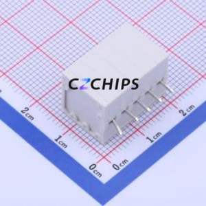 KF239-3.5-5P Spring Terminal Block Through hole Component (THT),P=3.5mm Connector 1x5P 3.5mm White 5P - Product Image 2