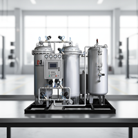 Générateur d'oxygène industriel PSA HIGHLIGHT neuf à prix d'usine, grande capacité, usage général, 220V/380V, moteur PLC, haute pureté, longue durée