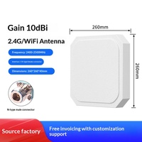 Antenne plate directionnelle 2.4G/5.8G Wifi à gain élevé 18dBi, amplificateur de signal pour pont AP et station de base