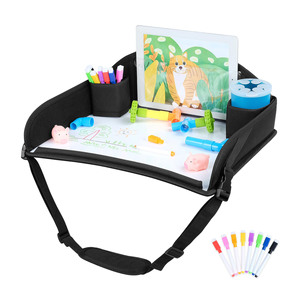 Free sample <b>Car</b> Seat Travel Tray Kids Toddler <b>Car</b> <b>Cup</b> <b>Holder</b> Tray <b>Car</b> Accessories Portable Silicone Travel Tray Snacks - Product Image 1