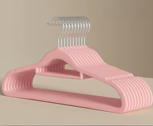 Cabide Plástico Multifuncional Antideslizante, Simplicidade Moderna para Pendurar Suéteres, Guarda-Roupa com Revestimento - Product Image 4