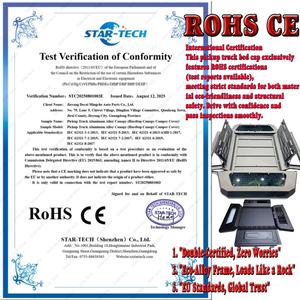 Toldo de camión impermeable para cama corta más vendido, toldo de techo rígido de aleación de acero o aluminio para GMC para Toyota Hilux Revo <span class=keywords><strong>Vigo</strong></span> Rocco - Product Image 6