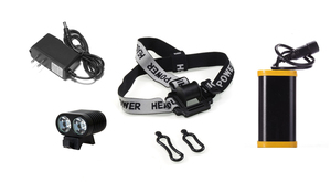 Đèn Xe Đạp Tầm Xa Sạc Được Bằng Nhôm Phong Cách Phổ Biến Ban Đêm Khẩn Cấp 2 X T6 Thiết Kế Mới - Product Image 5