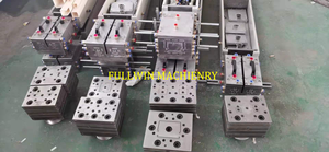 Máquina Vertical de <span class=keywords><strong>canales</strong></span> hidropónicos NFT, sistema de plantación de PVC, línea de producción de perfiles - Product Image 6