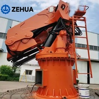 Grue de pont marine télécommandée sans fil à flèche télescopique 5 t 10 t 20 t 30 t 50 t 70 t