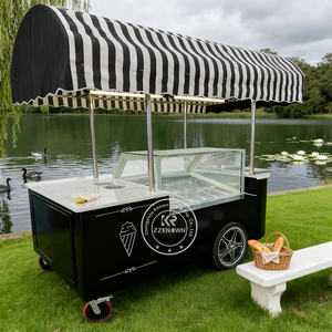 2026 Commercial Frozen Mexican Italian Ice-cream Ice Cream Van Truck <strong>For</strong> <strong>Sale</strong> Cart Wheel With Freezer <strong>Uk</strong> Tricycle - Product Image 3