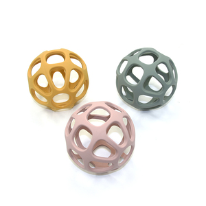 Bán Buôn Sinh Thái Thân Thiện Bpa Free Molar Sơ Sinh Hữu Cơ Silicone Cảm Giác Silicone Bóng Đồ Chơi Trẻ Em Teether Balls - Product Image 1