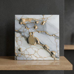 Carreaux de sol en céramique émaillés de qualité supérieure 40x40cm 8mm Antidérapants Imperméables Rustiques Intérieur Salle de bain Cuisine - Product Image 6