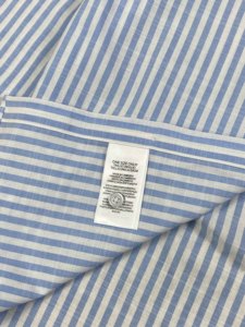 <span class=keywords><strong>Camicia</strong></span> Formale a <span class=keywords><strong>Righe</strong></span> a Maniche Lunghe 100% Cotone per <span class=keywords><strong>Uomo</strong></span> # <span class=keywords><strong>Camicia</strong></span> Casual con Bottoni e Logo Ricamato RL # RL-2249 - Product Image 6