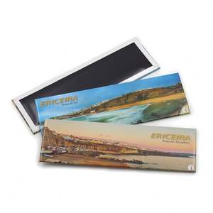 แม่เหล็กติดตู้เย็นรูปภาพโลหะดีบุกแบบกำหนดเองจากโรงงาน ของที่ระลึกเมืองเอรีเซรา ประเทศโปรตุเกส - Product Image 1