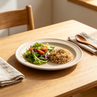 Assiette jetable en pulpe de bagasse robuste, résistante à l'huile, pour la restauration, les buffets et les commandes en gros