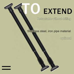 <span class=keywords><strong>Tringle</strong></span> à <span class=keywords><strong>rideau</strong></span> ajustable en acier inoxydable sans poinçonnage pour le séchage des vêtements Tige pour le séchage des vêtements de balcon - Product Image 4