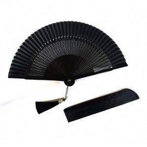 Éventail pliable compact personnalisé avec logo et marque imprimés pour événements d'entreprise, célébrations de vacances et décoration de mariage - Product Image 3