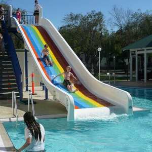 Scivoli d'acqua per piscina interna/esterna in vetroresina per adulti e bambini realizzati <span class=keywords><strong>con</strong></span> materiale in acciaio per uso residenziale - Product Image 2