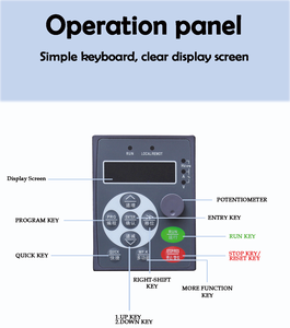 新型オリジナルカスタム制御技術可変周波数ドライブ周波数変換器インバーター三相過負荷VFD 315kwモーター - Product Image 5