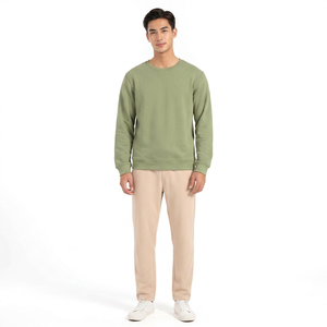 Sudadera con capucha y media cremallera para hombre, estilo urbano, con logo bordado, de algodón pesado de 420 g/m², de terciopelo, impermeable, oversize, ideal para invierno, ¡Gran oferta! - Product Image 1