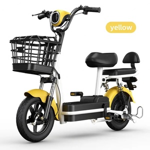 48V 50km Range Electric <b>Bicycle</b> Two-Wheel Smart Bike with Brushless Motor and Carbon Steel <b>Frame</b> LED Display and Sensor - Product Image 4