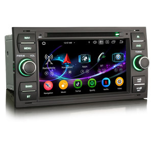 Radio para <span class=keywords><strong>Auto</strong></span> con GPS y Navegación Erisin ES6566FB Android 14.0, Reproductor de DVD para FORD Fiesta, Kuga, Galaxy, Focus, GPS Navi, CarPlay - Product Image 1