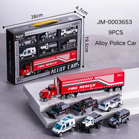 PANDAS 1:64 petite mini voiture en alliage à roue libre véhicule en métal camion en plastique coulissant moulé sous pression modèle de voiture jouet ensemble
