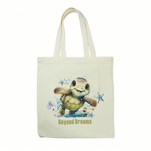 Bolsos de Mano de Lona y Algodón al por Mayor, Bolsos de Hombro Casuales de Moda, Bolsos de Gran Capacidad para Mujer - Product Image 2