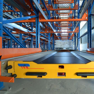 מערכת מדפים חזקה למחסן רדיו-שוטל, חוסכת מקום, אחסון בצפיפות גבוהה, ארגון וסידור, עמידה במיוחד - Product Image 1