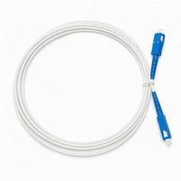 Cordon de raccordement en fibre optique simple mode simplex pour intérieur, 2 mètres