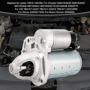 Motor de Arranque 19616 V6 3.6L para Dodge Grand Caravan, Chrysler 200, Town&Country, Journey, Ram C/V, Promaster 1500, 2500, 3500, Routan <span class=keywords><strong>14</strong></span>, <span class=keywords><strong>Cherokee</strong></span> - Product Image 5