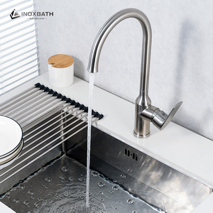 <span class=keywords><strong>Grifo</strong></span> de <span class=keywords><strong>cocina</strong></span> monomando para agua fría y caliente con configuraciones de color personalizadas y cumplimiento multienzúmbre de normativas. - Product Image 4