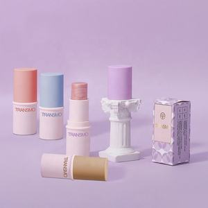 Emballage de baume à lèvres en plastique, stick contour, tube de parfum solide, conteneur de baume à lèvres avec logo personnalisé - Product Image 1