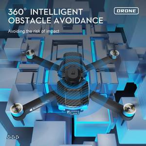 มอเตอร์ไร้แปรงถ่าน XT204 โดรน FPV พลาสติก พร้อมระบบ Optical Flow หลบหลีกสิ่งกีดขวาง กล้องคู่ ควบคุมผ่านแอพ รีโมทคอนโทรลข้ามประเทศ - Product Image 3