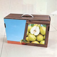 Carton ondulé portable de qualité alimentaire TongKun avec insert en pulpe personnalisé, emballage antichoc et écologique pour fruits