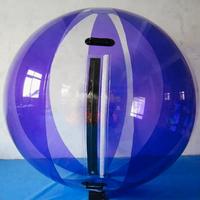 Balle d'eau gonflable en PVC transparent durable et élégante, 2 m de diamètre, équipement de jeu aquatique extérieur, marque Mingrui, usage commercial