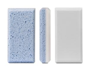 Piedra Pómez de Doble Acción Siliglass, Libre de Sulfatos, Vegana, Ecológica, Exfoliante Bicolor para Eliminar Piel Dura, Suavizante para Pedicura - Product Image 3