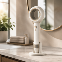 Sèche-cheveux électrique sans fil Dy Air 1600W, contrôle intelligent de la température, professionnel, ions négatifs, haute vitesse
