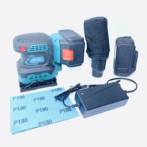 เครื่องขัดกระดาษทรายไร้สายแบบพกพา 20V แบตเตอรี่ลิเธียม พร้อมมอเตอร์ไร้แปรงถ่าน ระบบสุ่มวงโคจร - Product Image 5