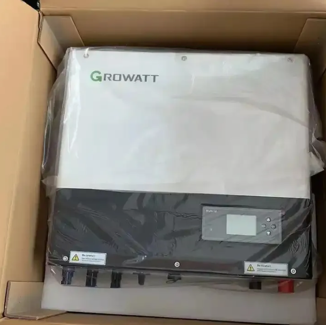 Top Brand Growatt 4000w single phase SPH 4000TL BL UP Hybrid solar inverter for residential solar storage from China Factory