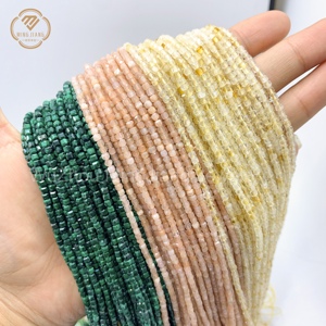 Bán đá quý đá tự nhiên 2*2 mét AA đường Cube Loose hạt cho DIY Vòng đeo tay vòng cổ trang sức làm - Product Image 1